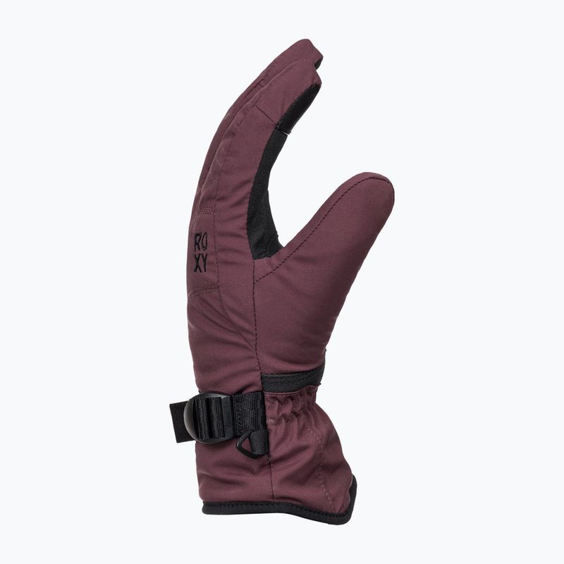 Guanti da snowboard da donna Roxy Jetty Solid huckleberry 2