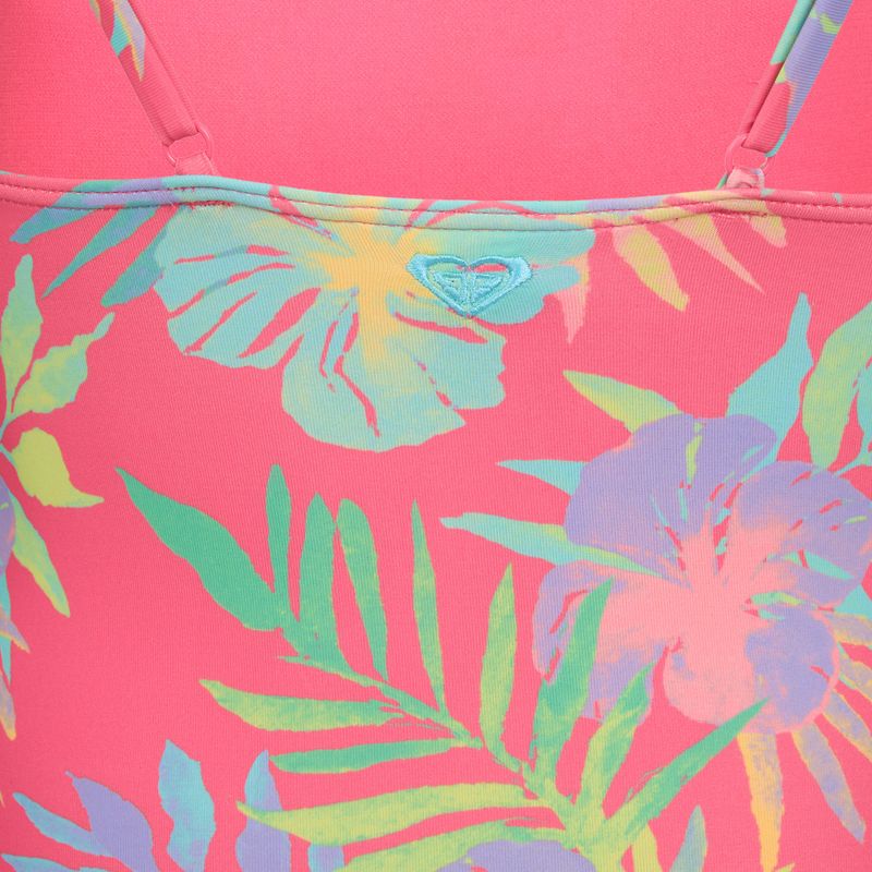 Costume da bagno intero per bambini ROXY Aquarella sangria sunset aquarella rg 3
