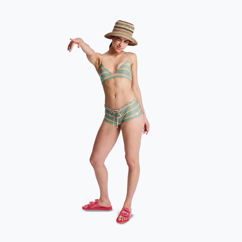 Slip da bagno ROXY Ocean Dreamer Classic Shorty Lr oil green say it with stripes 2