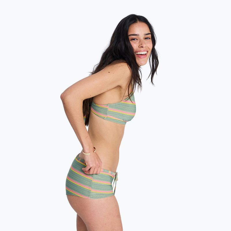 Slip da bagno ROXY Ocean Dreamer Classic Shorty Lr oil green say it with stripes 6