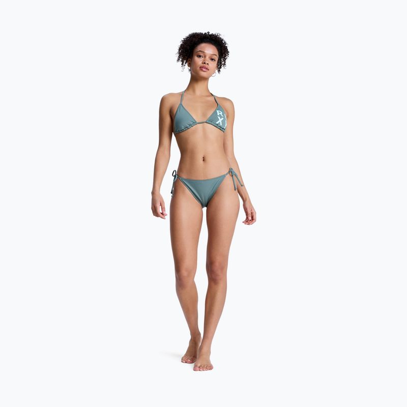 Costume da bagno a due pezzi da donna ROXY Solid Essentials Tiki Tri agave green 2