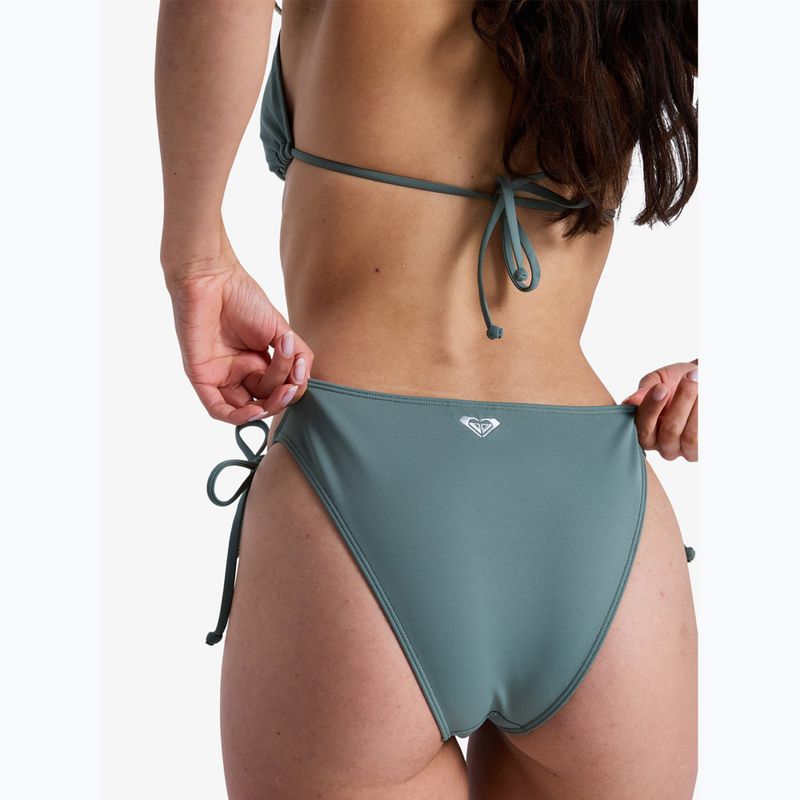 Parte inferiore del costume da bagno ROXY Solid Essentials Tie Side agave green 6