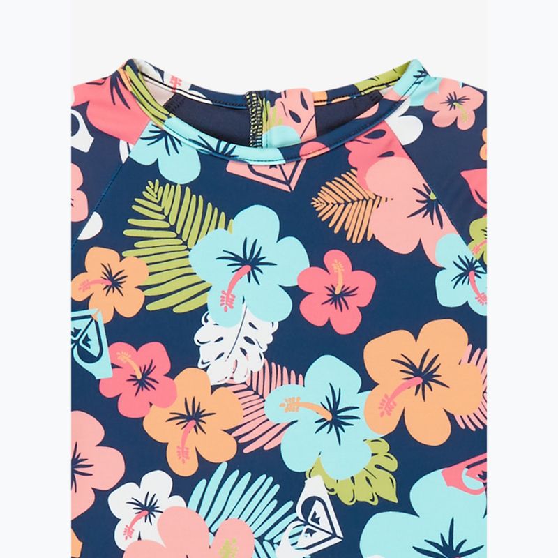 Costume da bagno intero bambino ROXY Morning Flower Onesie mood indigo morning flowers 3