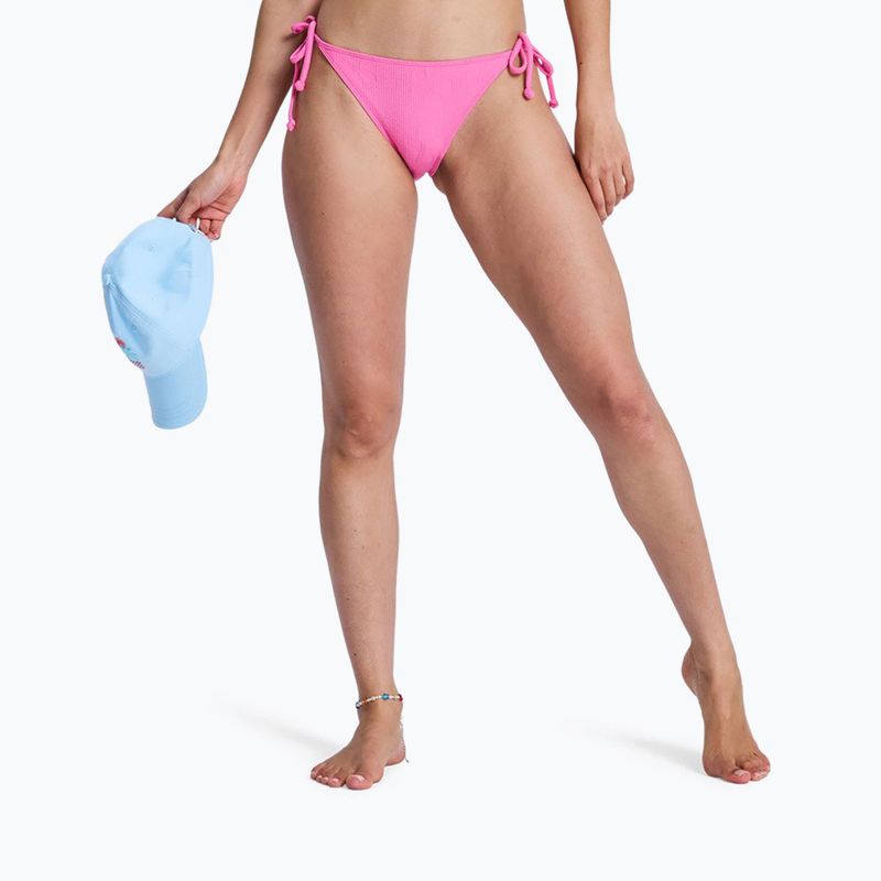 Slip da bagno ROXY Paradise Tie Side Moderate sangria sunset