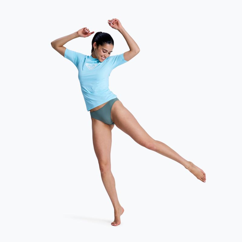 Maglietta da nuoto donna ROXY Whole Hearted tanager turquoise 2