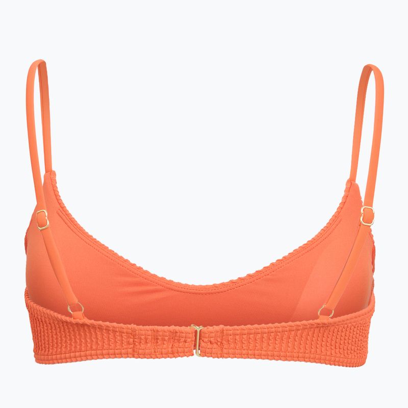Parte superiore del costume da bagno Billabong Summer High V Bralette fushion orange 2