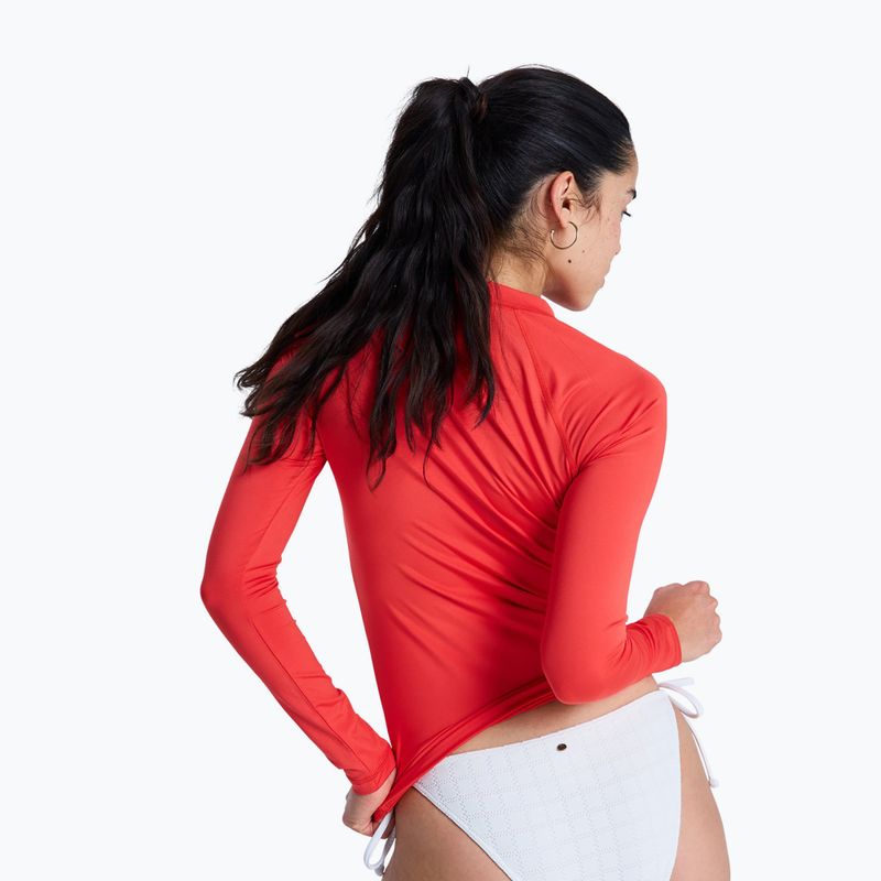 Maglia a maniche lunghe da nuoto da donna ROXY Whole Hearted hibiscus 2