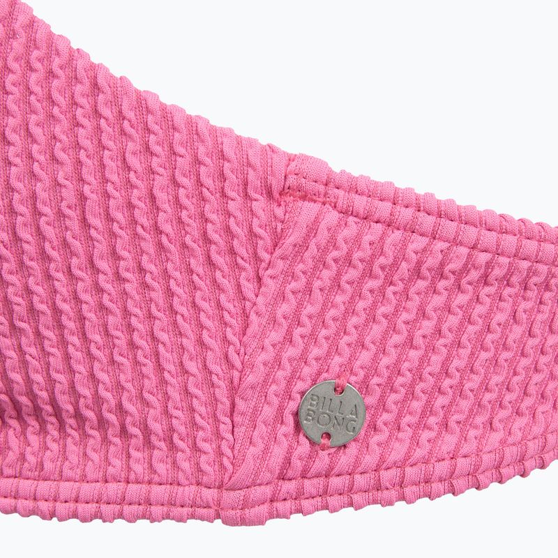 Parte superiore del costume da bagno Billabong Summer High V Bralette guava 3