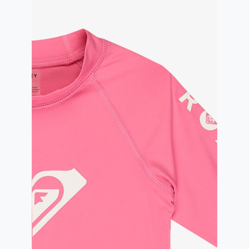 Maglietta da nuoto per bambini ROXY Whole Hearted sangria sunset 3