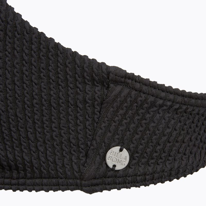 Top del costume da bagno Billabong Summer High V Bralette black pebble 3