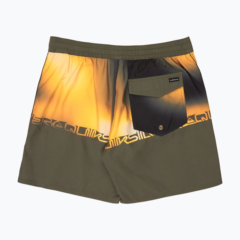 Pantaloncini da bagno uomo Quiksilver Everyday Half Jam 16" grape leaf wordblock 2