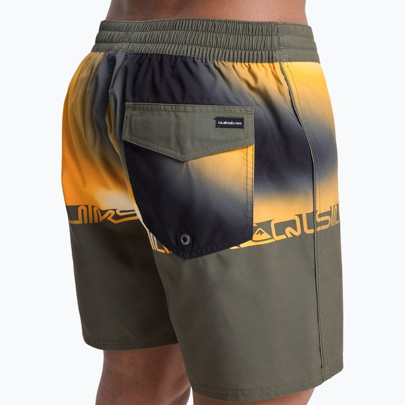 Pantaloncini da bagno uomo Quiksilver Everyday Half Jam 16" grape leaf wordblock 8