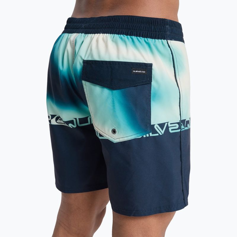 Pantaloncini da bagno uomo Quiksilver Everyday Half Jam 16" dark navy wordblock 8