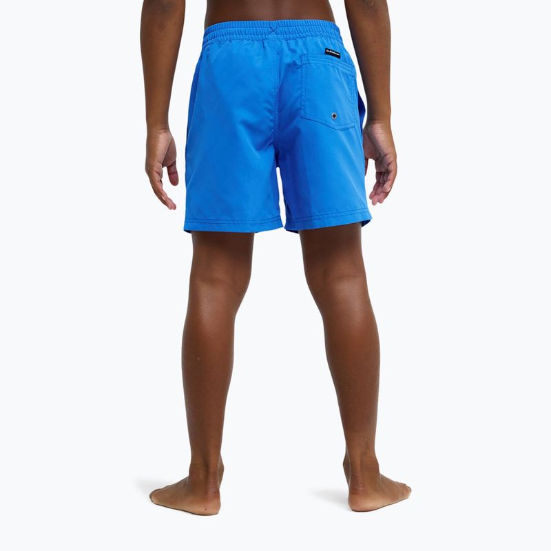 Pantaloncini da mare bambino Quiksilver Everyday Volley 14" nebulas blue 5