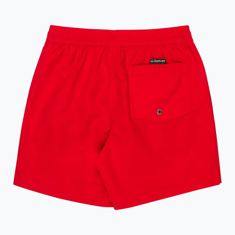 Pantaloncini da bagno per bambini Quiksilver Everyday Volley 14" Salsa 2