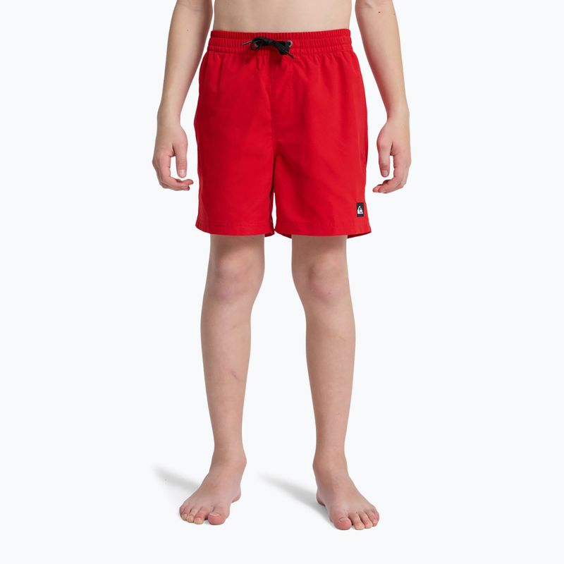 Pantaloncini da bagno per bambini Quiksilver Everyday Volley 14" Salsa 3