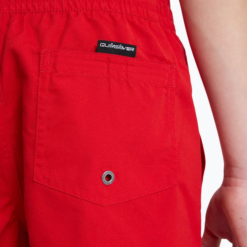Pantaloncini da bagno per bambini Quiksilver Everyday Volley 14" Salsa 7