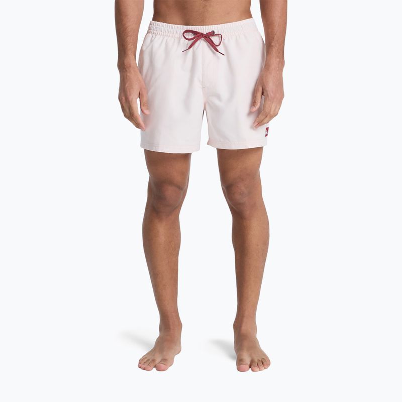 Pantaloncini da bagno uomo Quiksilver Everyday Solid Volley 15" rosewater 2