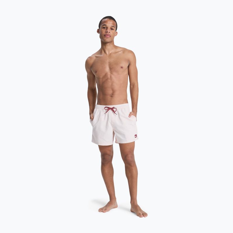 Pantaloncini da bagno uomo Quiksilver Everyday Solid Volley 15" rosewater 3