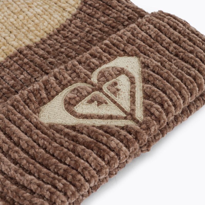 Berretto invernale da donna ROXY Ocean Therapy brownie 3
