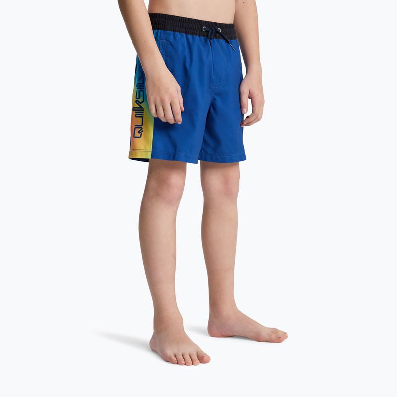 Pantaloncini da bagno per bambini Quiksilver Everyday Holmes Volley 16" monaco blue holmes 5