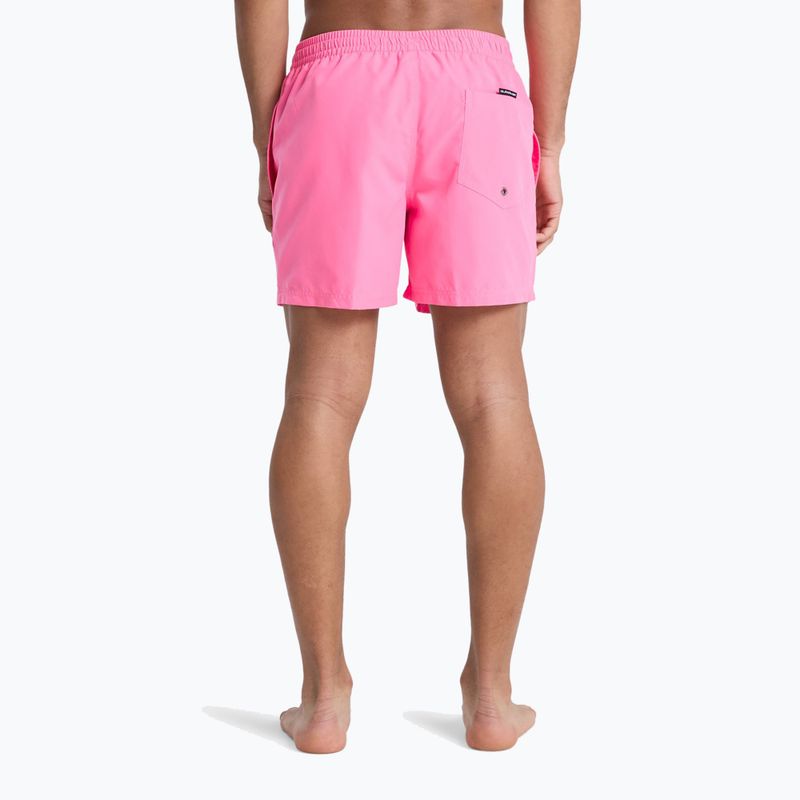 Costume da bagno uomo Quiksilver Everyday Solid Volley 15" pink lemonade 5
