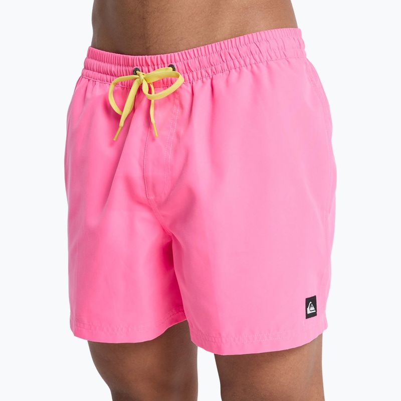Costume da bagno uomo Quiksilver Everyday Solid Volley 15" pink lemonade 7