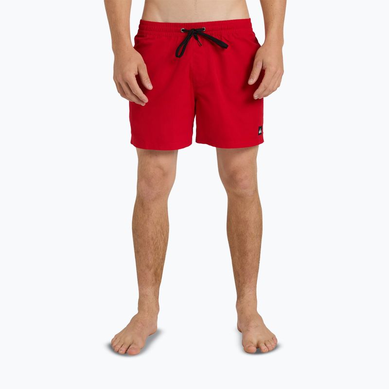 Pantaloncini da bagno uomo Quiksilver Everyday Solid Volley 15" salsa 3