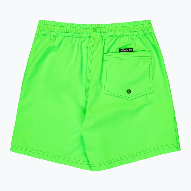Pantaloncini da bagno per bambini Quiksilver Everyday Volley 14" green gecko 2