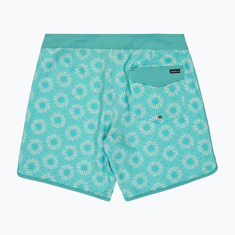 Pantaloncini da bagno uomo Quiksilver Surfsilk Scallop 18" Aqua Ocean Mayhem 2