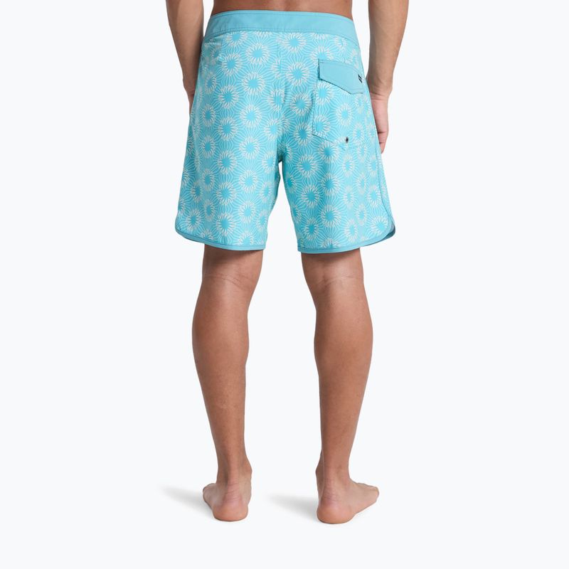 Pantaloncini da bagno uomo Quiksilver Surfsilk Scallop 18" Aqua Ocean Mayhem 5