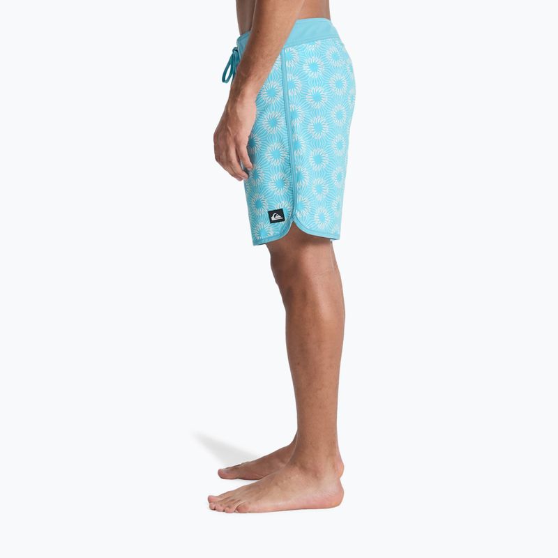 Pantaloncini da bagno uomo Quiksilver Surfsilk Scallop 18" Aqua Ocean Mayhem 6