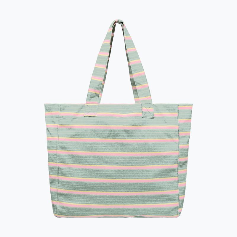 Borsa da donna ROXY Anti Bad Vibes oil green say it with stripes 2