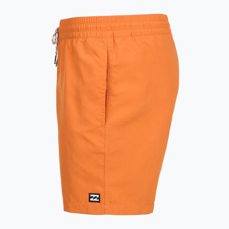 Pantaloncini da bagno uomo Billabong All Day Layback clay orange 3