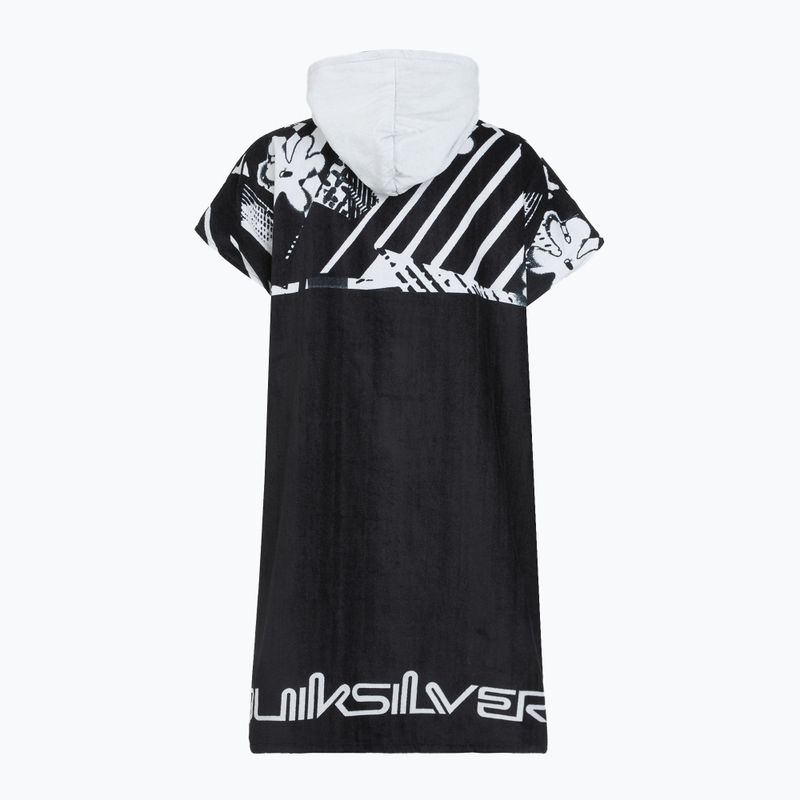 Poncho da uomo Quiksilver Hoody Towel Boy black momentum 2
