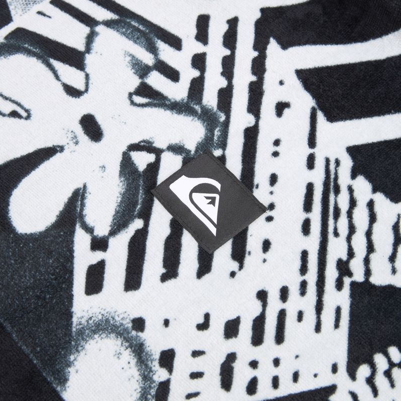 Poncho da uomo Quiksilver Hoody Towel Boy black momentum 3