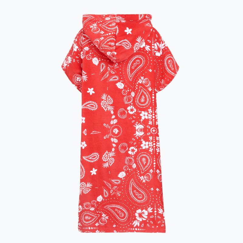 Poncho da donna ROXY Stay Magical Printed hibiscus boho bandana bico 2