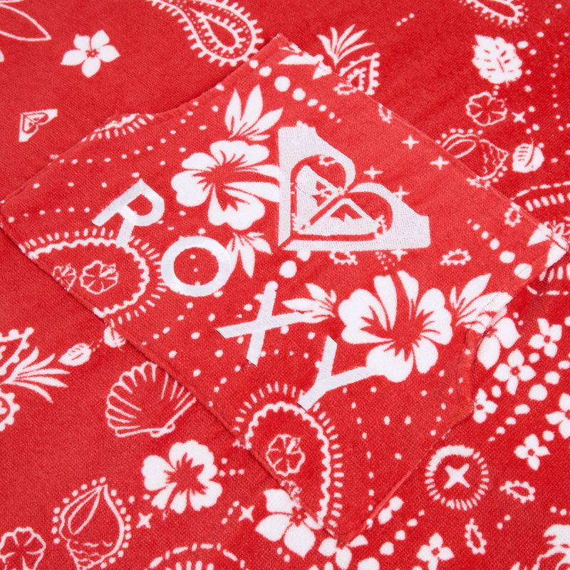 Poncho da donna ROXY Stay Magical Printed hibiscus boho bandana bico 3