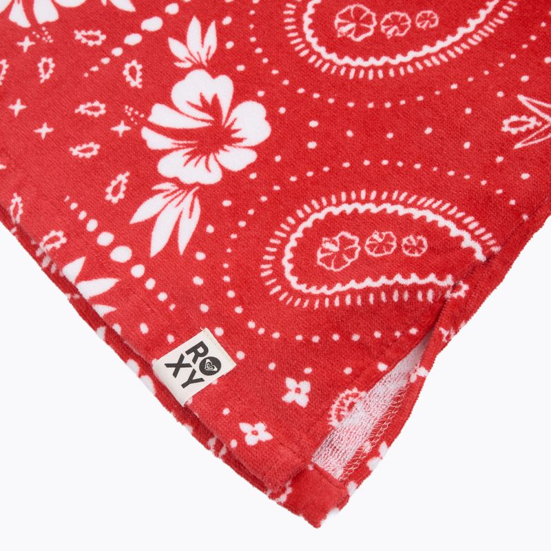 Poncho da donna ROXY Stay Magical Printed hibiscus boho bandana bico 4
