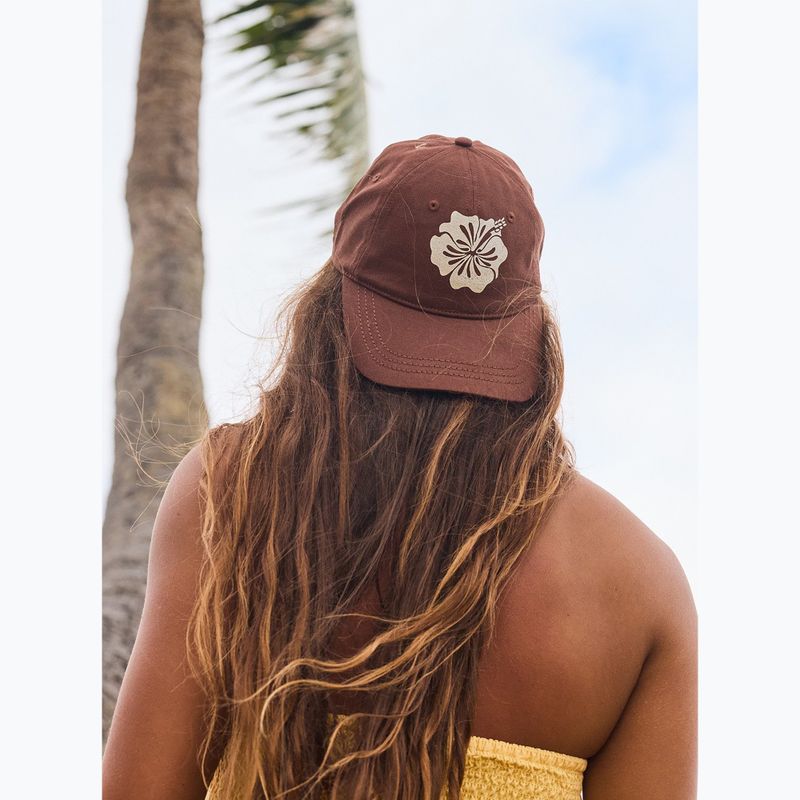 Cappellino con visiera da donna ROXY Live Forever cappuccino 7