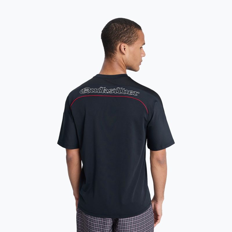 Maglietta da nuoto uomo Quiksilver Mercury Americana Surf black 2