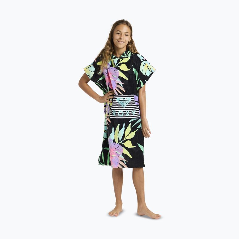 Poncho per bambini ROXY RG Stay Magical Printed anthracite aquarella active rg 3