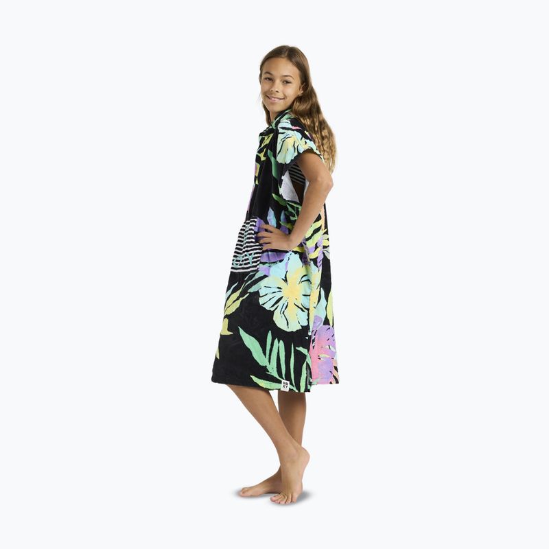 Poncho per bambini ROXY RG Stay Magical Printed anthracite aquarella active rg 4