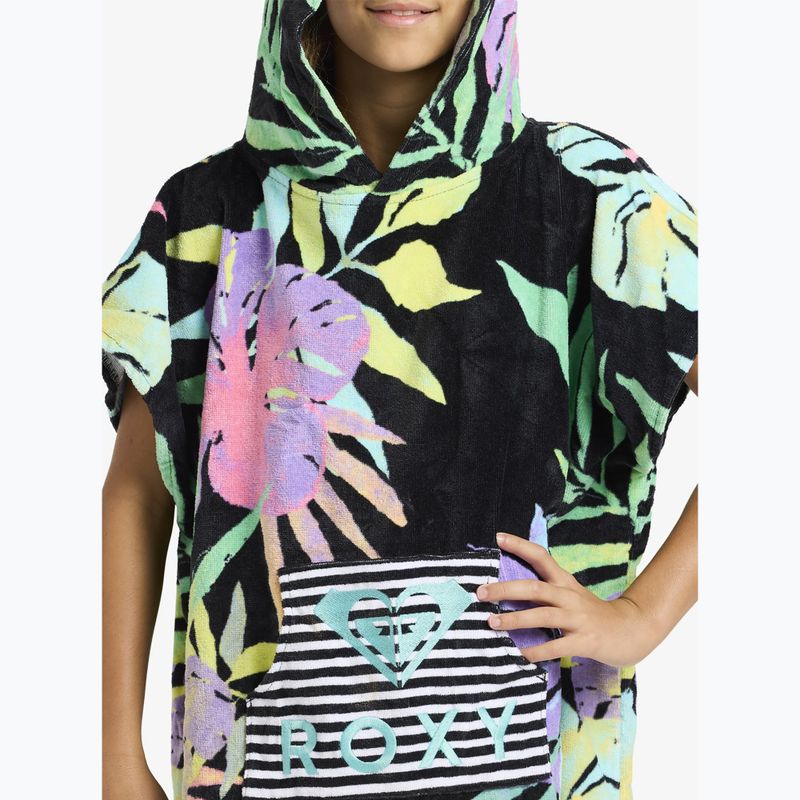 Poncho per bambini ROXY RG Stay Magical Printed anthracite aquarella active rg 5