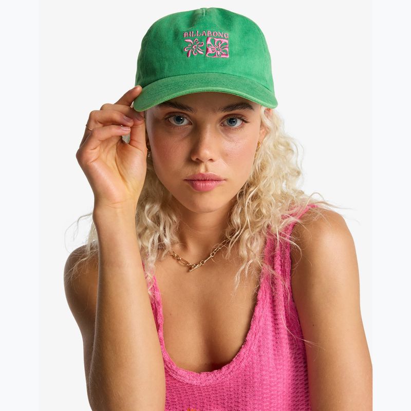 Cappellino con visiera da donna Billabong Hot Weather summer green 5