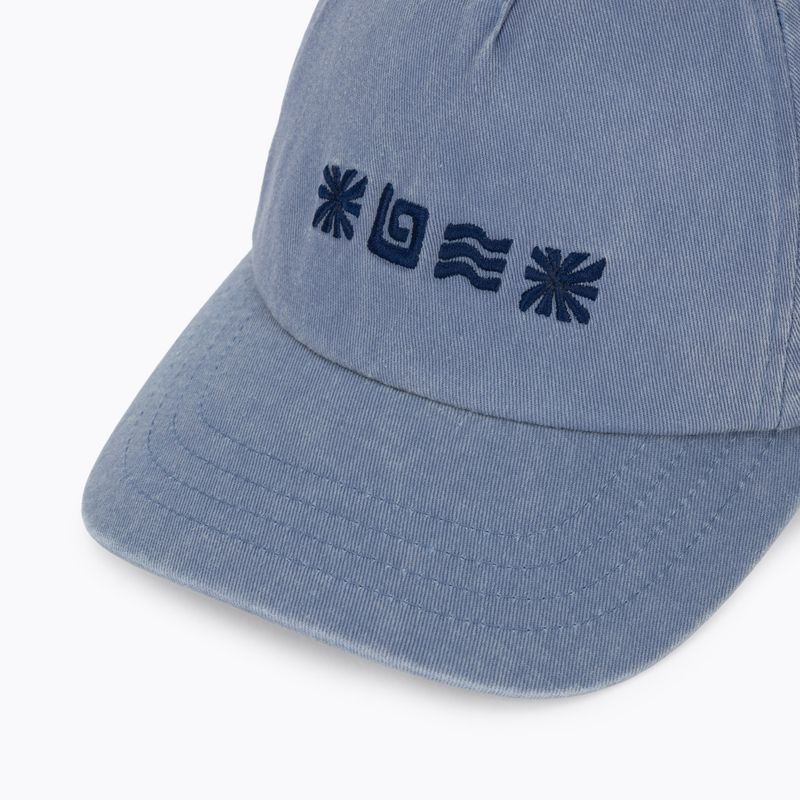 Cappellino con visiera da donna Billabong Hot Weather washed blue 3