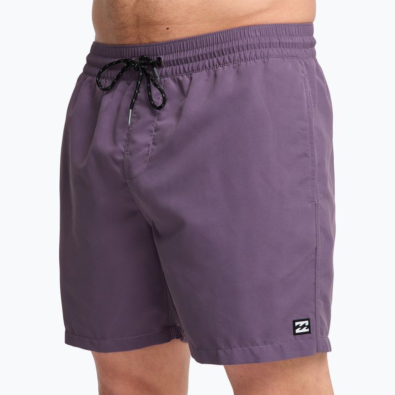Pantaloncini da bagno uomo Billabong All Day Layback dusty grape 7