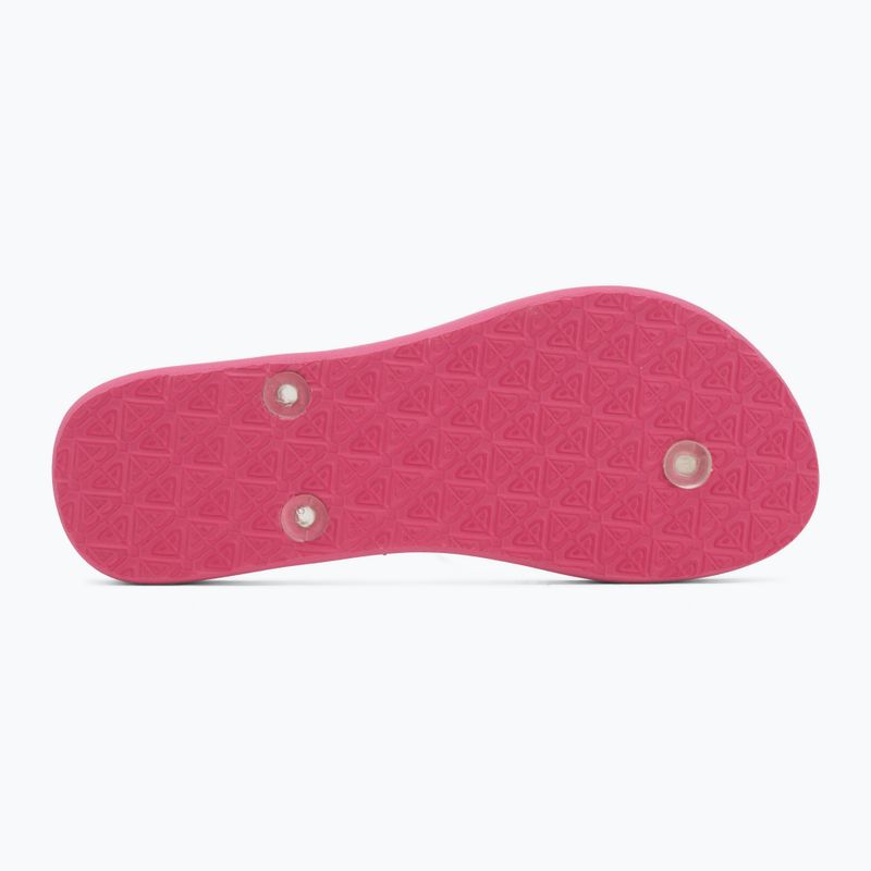 Infradito per bambini ROXY Viva Jelly sangria sunset 4
