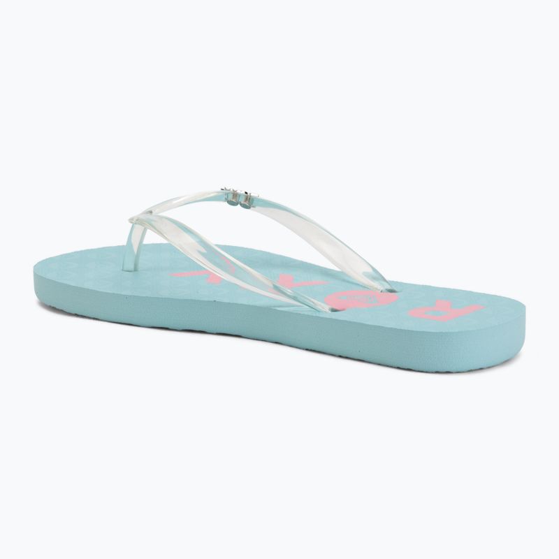 Infradito per bambini ROXY Viva Jelly aqua splash 3