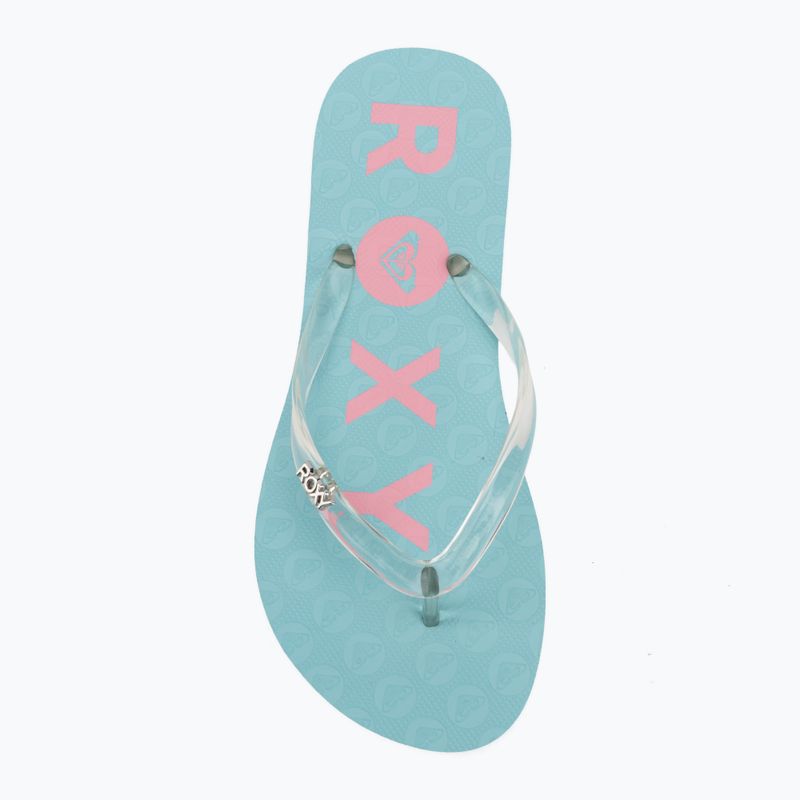 Infradito per bambini ROXY Viva Jelly aqua splash 5